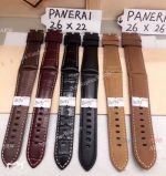Replacement Replica Panerai Watch Bands / Genuine Leather Strap 26mm